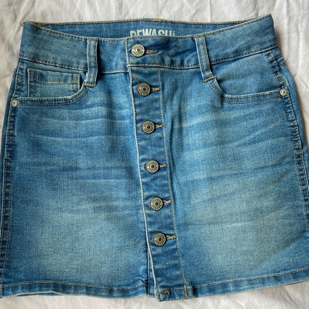 REWASH denim skirt